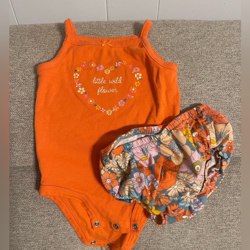 Baby girls two piece outfit